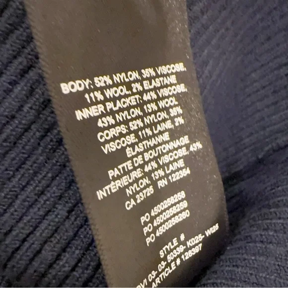 NWT 128397 Aritzia TNA Daze admiral M - Picture 4 of 5